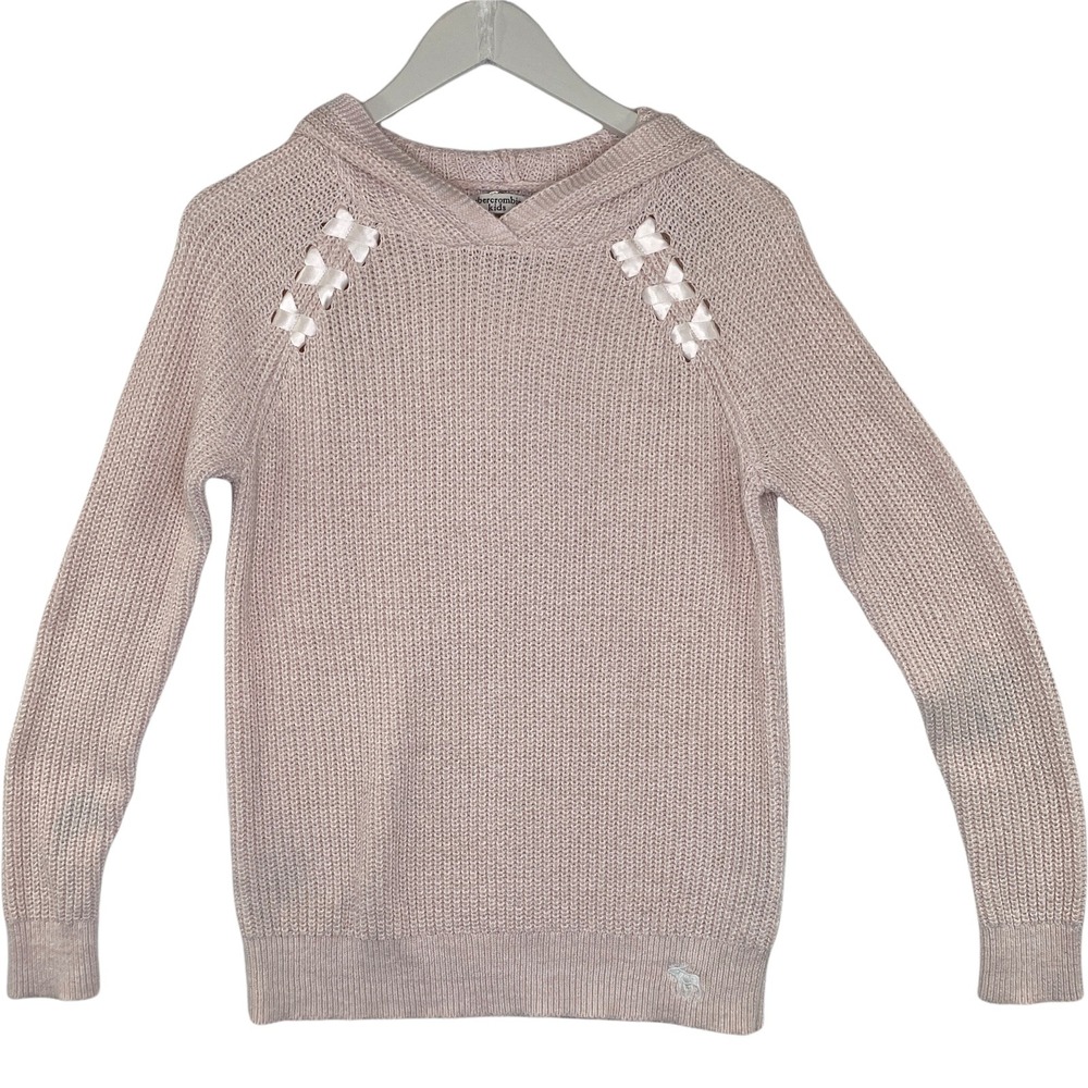 Abercrombie Kids Blush Pink Knit Sweater Size 15 16